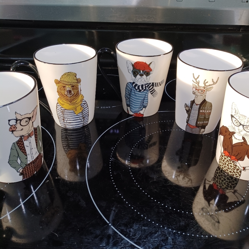 Signature housewares set of coffee mugs